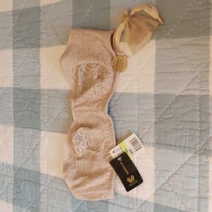 Wacoal Beige Lace Strapless bra 38B